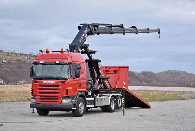 Scania G 400 - Camion - système de câble, Camion grue: photos 2 Scania G 400 - Camion - système de câble, Camion grue: photos 2