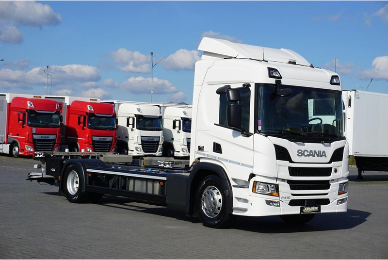 Scania / P 410 / E 6 / BDF + WINDA / 7.15 , 7.45, 7.82 M / RETARDER - Châssis cabine: photos 1 Scania / P 410 / E 6 / BDF + WINDA / 7.15 , 7.45, 7.82 M / RETARDER - Châssis cabine: photos 1