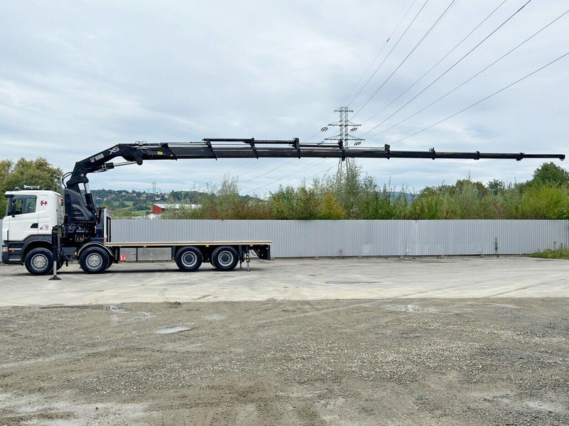 Scania R 620*PLATFORM 6,45m*HIAB 600 E - 9 + FUNK / 8x4 - Camion plateau, Camion grue: photos 5 Scania R 620*PLATFORM 6,45m*HIAB 600 E - 9 + FUNK / 8x4 - Camion plateau, Camion grue: photos 5