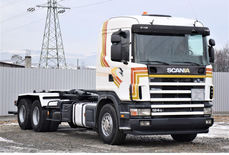 Scania R124 470 Abrollkipper * 6x2 * Motor Problem - Camion ampliroll: photos 3 Scania R124 470 Abrollkipper * 6x2 * Motor Problem - Camion ampliroll: photos 3