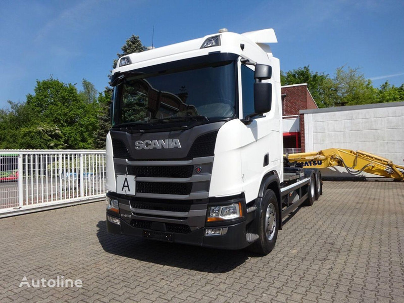 Scania R450 Hook lift truck 6x2 - Camion ampliroll: photos 3 Scania R450 Hook lift truck 6x2 - Camion ampliroll: photos 3