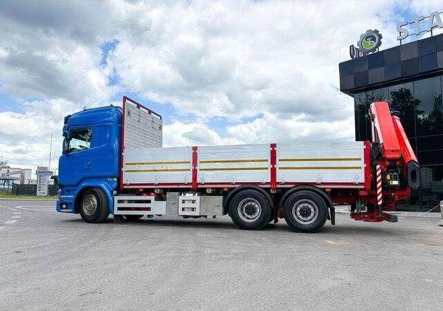 Scania R730 - Camion plateau, Camion grue: photos 4 Scania R730 - Camion plateau, Camion grue: photos 4