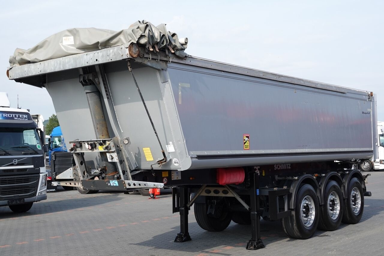 Semi-remorque benne Schmitz WYWROTKA 28 M3 / ALUMINIOWA / OŚ PODNOSZONA / WAGA 5300 KG: photos 1