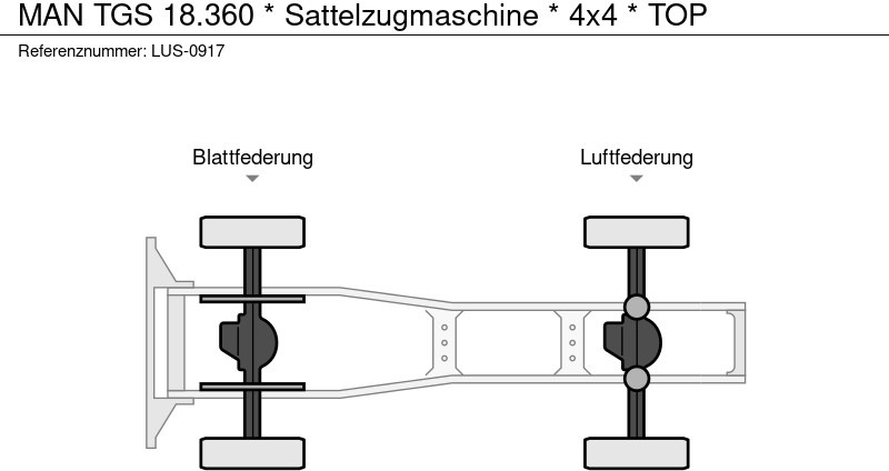 Tracteur routier MAN TGS 18.360 * Sattelzugmaschine * 4x4 * TOP: photos 12