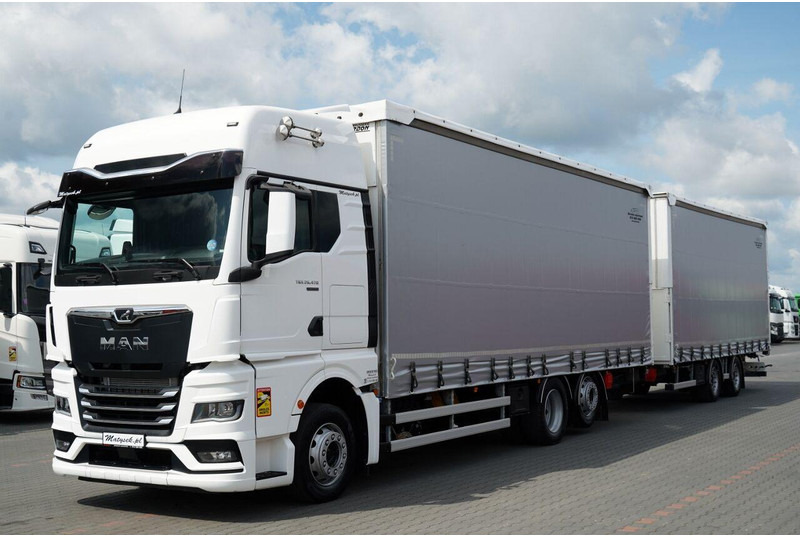 MAN TGX 26.470 / ZESTAW TANDEM 120 M3 / PRZEJAZDOWY / I-PARK COOL / - Tracteur routier: photos 1 MAN TGX 26.470 / ZESTAW TANDEM 120 M3 / PRZEJAZDOWY / I-PARK COOL / - Tracteur routier: photos 1