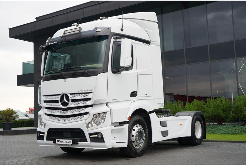 Mercedes-Benz ACTROS 1851 / HYDRAULIKA / STREAM SPACE / ALUFELGI / EURO 6 / SP - Tracteur routier: photos 4 Mercedes-Benz ACTROS 1851 / HYDRAULIKA / STREAM SPACE / ALUFELGI / EURO 6 / SP - Tracteur routier: photos 4