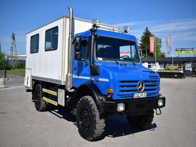 Unimog Mercedes-Benz Unimog U 4000 4x4 Camper Expeditio - Châssis cabine, Camion grue: photos 2 Unimog Mercedes-Benz Unimog U 4000 4x4 Camper Expeditio - Châssis cabine, Camion grue: photos 2