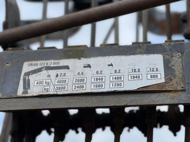 Volvo FE 320 FLATBED CRANE KRAN HDS HIAB 122B-2 DUO - Camion plateau, Camion grue: photos 5 Volvo FE 320 FLATBED CRANE KRAN HDS HIAB 122B-2 DUO - Camion plateau, Camion grue: photos 5