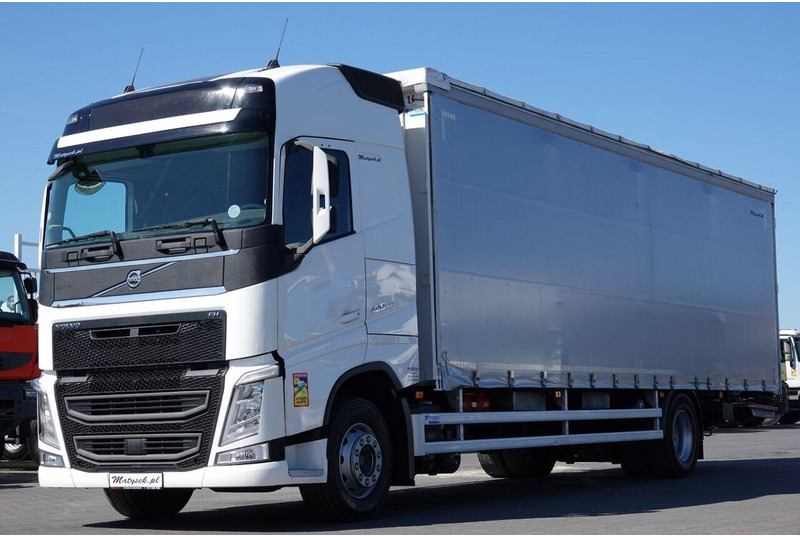 Volvo FH 420 / 4x2 / SOLÓWKA / FIRANKA 9.10 M / I-PARK COOL / WINDA DH - Camion à rideaux coulissants: photos 1 Volvo FH 420 / 4x2 / SOLÓWKA / FIRANKA 9.10 M / I-PARK COOL / WINDA DH - Camion à rideaux coulissants: photos 1