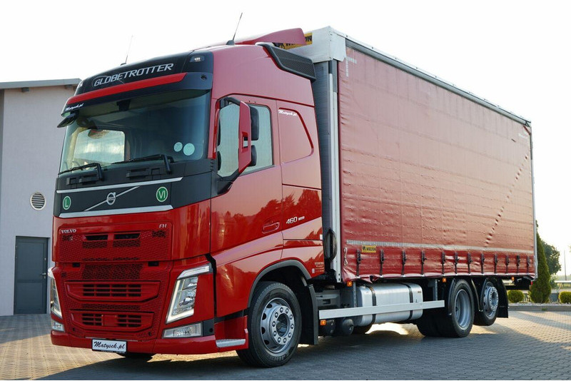Volvo FH 460 / FIRANKA / 6x2 / PODNOSZONY DACH / I-PARK COOL / OŚ PODN - Camion à rideaux coulissants: photos 2 Volvo FH 460 / FIRANKA / 6x2 / PODNOSZONY DACH / I-PARK COOL / OŚ PODN - Camion à rideaux coulissants: photos 2