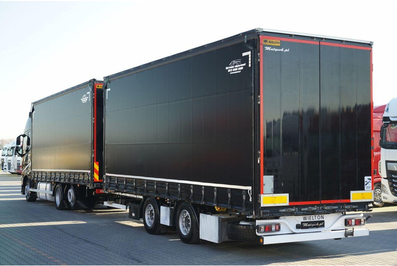 Volvo FH 460 / ZESTAW TANDEM / 120 M3 / PRZEJAZDOWY / I-SAVE / I-PARK - Camion à rideaux coulissants: photos 2 Volvo FH 460 / ZESTAW TANDEM / 120 M3 / PRZEJAZDOWY / I-SAVE / I-PARK - Camion à rideaux coulissants: photos 2