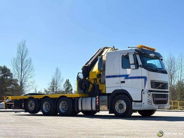 Volvo FH 520 8x4 HMF ODIN K6 EURO 5 FLY JIB Crane - Camion plateau, Camion grue: photos 5 Volvo FH 520 8x4 HMF ODIN K6 EURO 5 FLY JIB Crane - Camion plateau, Camion grue: photos 5