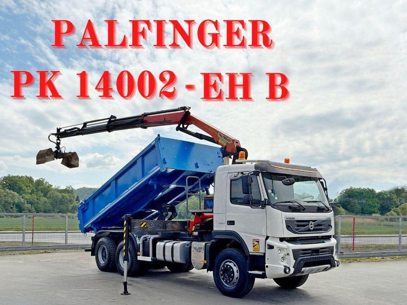 Volvo FMX 450 Kipper 5,15m * PK 14002-EH B * 6x4 * TOP - Camion benne, Camion grue: photos 1 Volvo FMX 450 Kipper 5,15m * PK 14002-EH B * 6x4 * TOP - Camion benne, Camion grue: photos 1