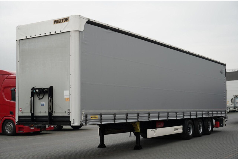 Wielton / FIRANKA / MEGA / LOWDECK / OŚ PODNOSZONA / SAF - Semi-remorque rideaux coulissants: photos 1 Wielton / FIRANKA / MEGA / LOWDECK / OŚ PODNOSZONA / SAF - Semi-remorque rideaux coulissants: photos 1