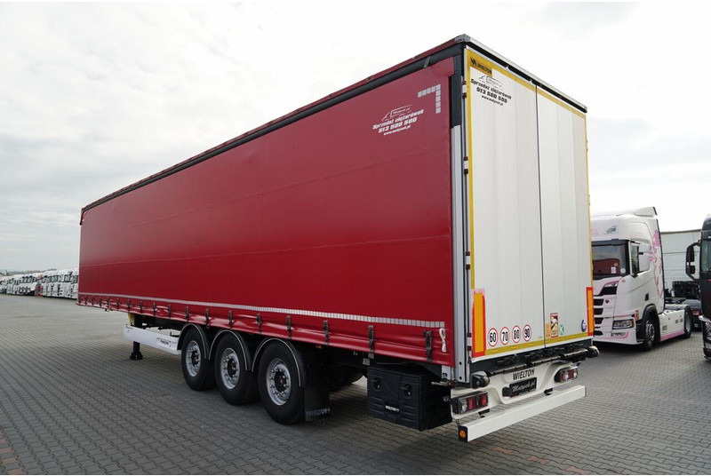 Wielton FIRANKA STANDARD / MULDA DO STALI - 9 M / OŚ PODNOSZONA / SAF / - Semi-remorque rideaux coulissants: photos 3 Wielton FIRANKA STANDARD / MULDA DO STALI - 9 M / OŚ PODNOSZONA / SAF / - Semi-remorque rideaux coulissants: photos 3