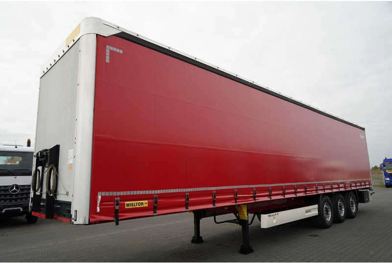 Wielton FIRANKA STANDARD / MULDA DO STALI - 9 M / OŚ PODNOSZONA / SAF - Semi-remorque rideaux coulissants: photos 2 Wielton FIRANKA STANDARD / MULDA DO STALI - 9 M / OŚ PODNOSZONA / SAF - Semi-remorque rideaux coulissants: photos 2