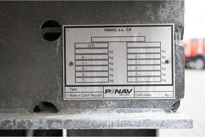 Remorque rideaux coulissants panav TANDEM / DŁ. 8,2 M / FIRANKA / 20 PALET: photos 11 Remorque rideaux coulissants panav TANDEM / DŁ. 8,2 M / FIRANKA / 20 PALET: photos 11
