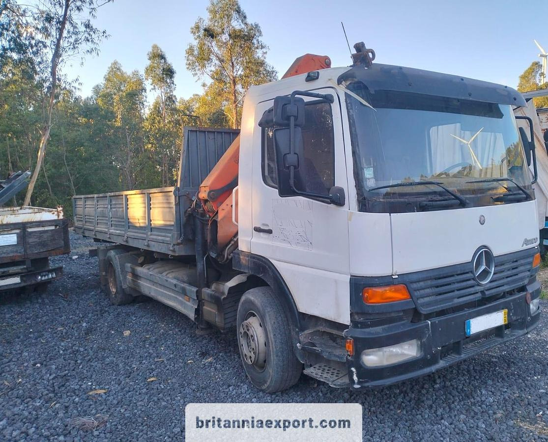 MERCEDES-BENZ Atego 1528 | 15 Ton | with Palfinger PK7501 5.7 Ton Crane - Camion benne: photos 1 MERCEDES-BENZ Atego 1528 | 15 Ton | with Palfinger PK7501 5.7 Ton Crane - Camion benne: photos 1