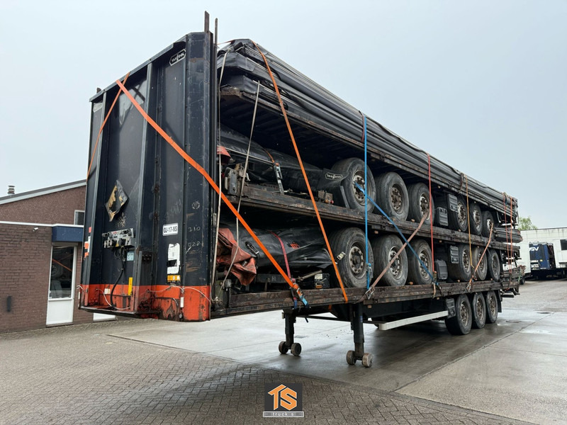 Van Hool 3B2011 BPW - 5 STACKS - NL TRAILERS - Semi-remorque porte-conteneur/ Caisse mobile: photos 1 Van Hool 3B2011 BPW - 5 STACKS - NL TRAILERS - Semi-remorque porte-conteneur/ Caisse mobile: photos 1