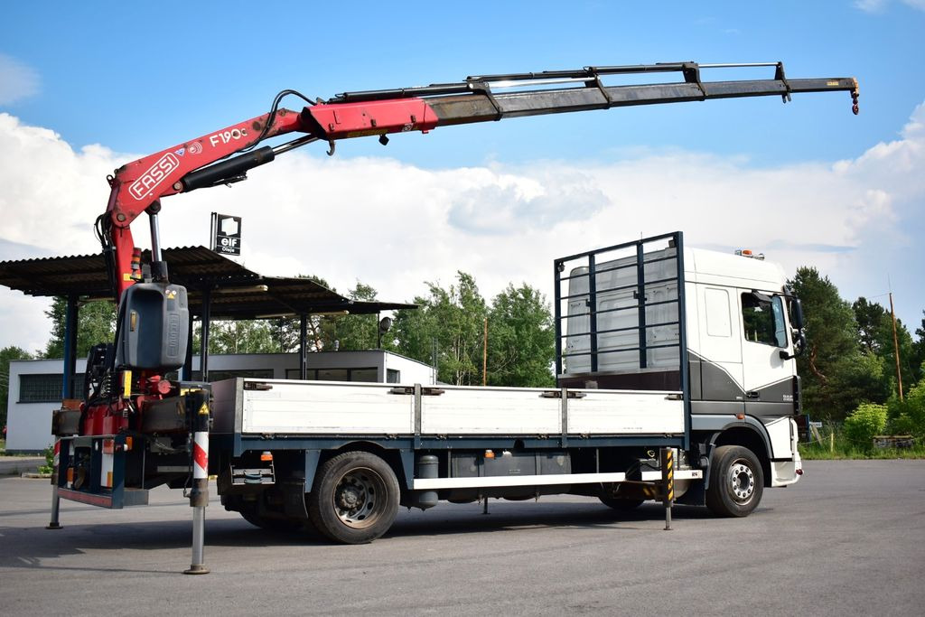 DAF XF 105.410 4x2 FASSI F 190 Trailer - Camion grue, Camion plateau: photos 2 DAF XF 105.410 4x2 FASSI F 190 Trailer - Camion grue, Camion plateau: photos 2