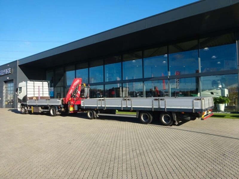 DAF XF 105.410 4x2 FASSI F 190 Trailer - Camion grue, Camion plateau: photos 3 DAF XF 105.410 4x2 FASSI F 190 Trailer - Camion grue, Camion plateau: photos 3