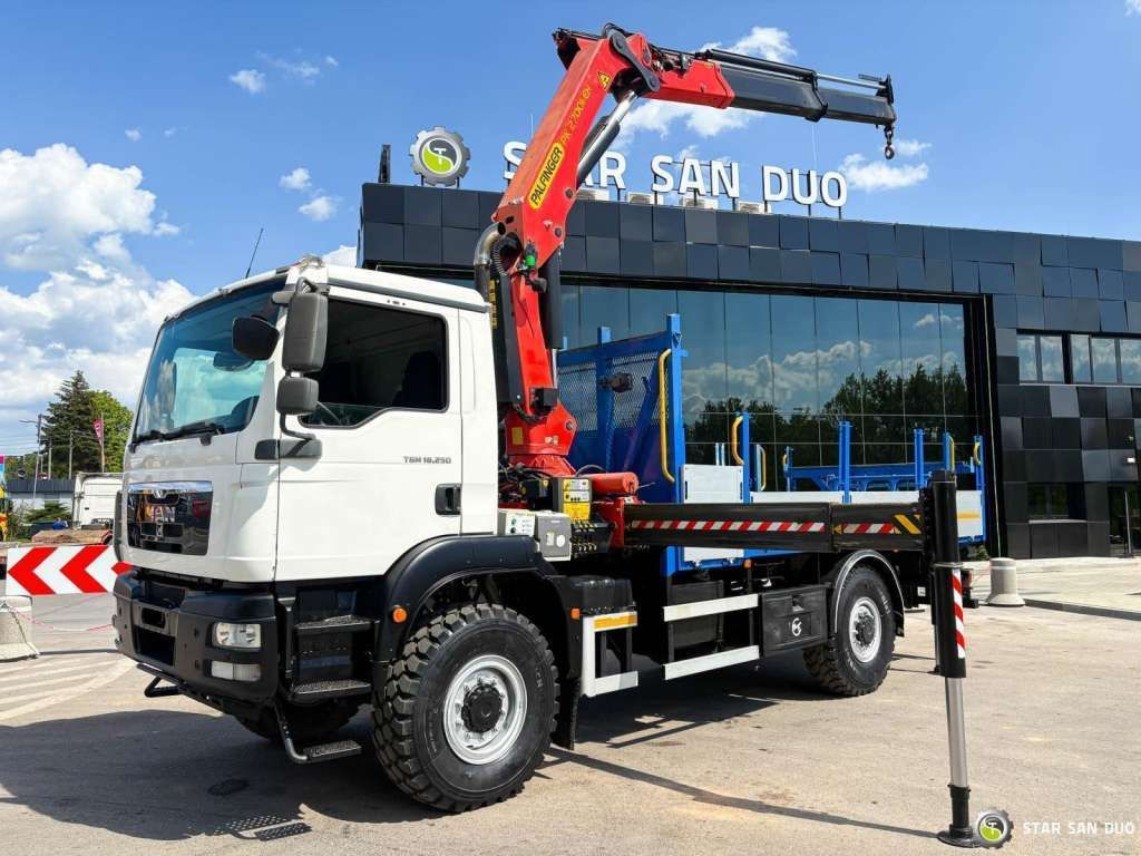 MAN TGM 18 250 4x4 PALFINGER PK 27001 HDS Crane Kra - Camion benne: photos 3 MAN TGM 18 250 4x4 PALFINGER PK 27001 HDS Crane Kra - Camion benne: photos 3