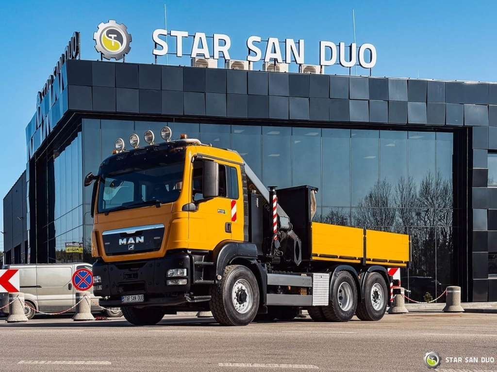 MAN TGS 28.480 6x4x4 H PALFINGER PK 29002 CRANE 5th - Camion grue: photos 5 MAN TGS 28.480 6x4x4 H PALFINGER PK 29002 CRANE 5th - Camion grue: photos 5