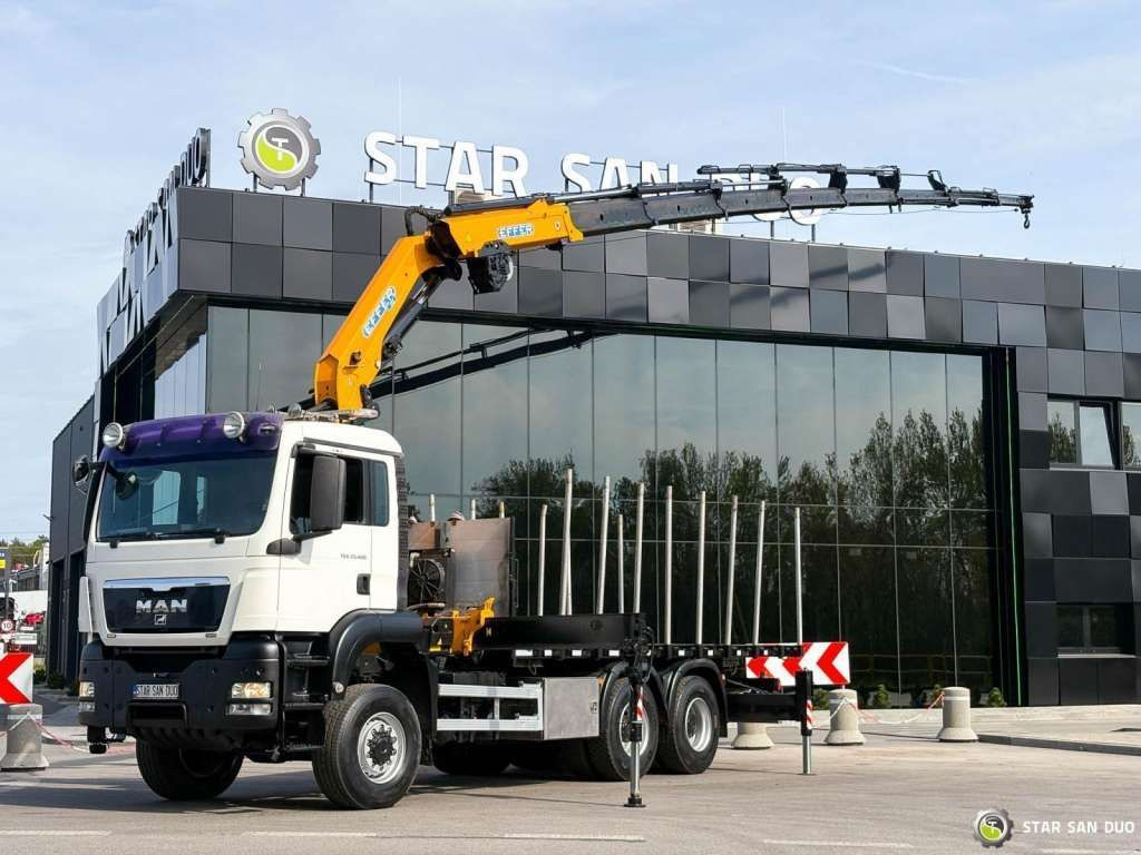 MAN TGS 33.400 6x6 BL EFFER 315/8S HDS Crane 2019 - Camion grue: photos 1 MAN TGS 33.400 6x6 BL EFFER 315/8S HDS Crane 2019 - Camion grue: photos 1