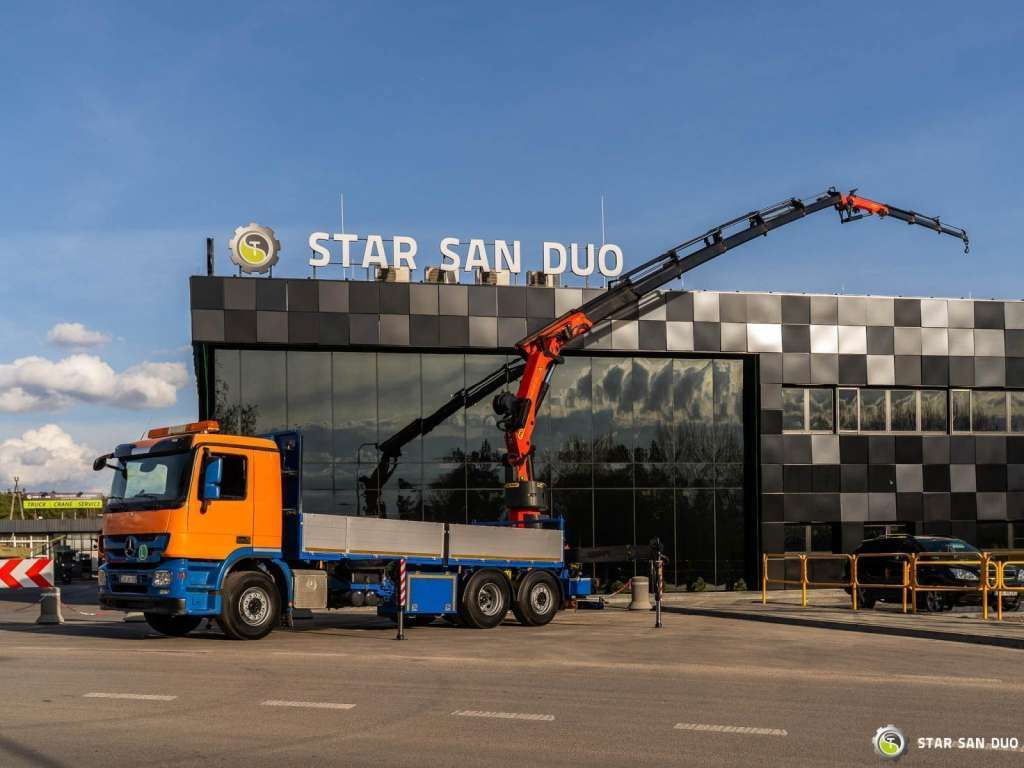 Mercedes-Benz ACTROS 2541 6x2 Palfinger PK 34002 Crane Winch - Camion grue: photos 3 Mercedes-Benz ACTROS 2541 6x2 Palfinger PK 34002 Crane Winch - Camion grue: photos 3