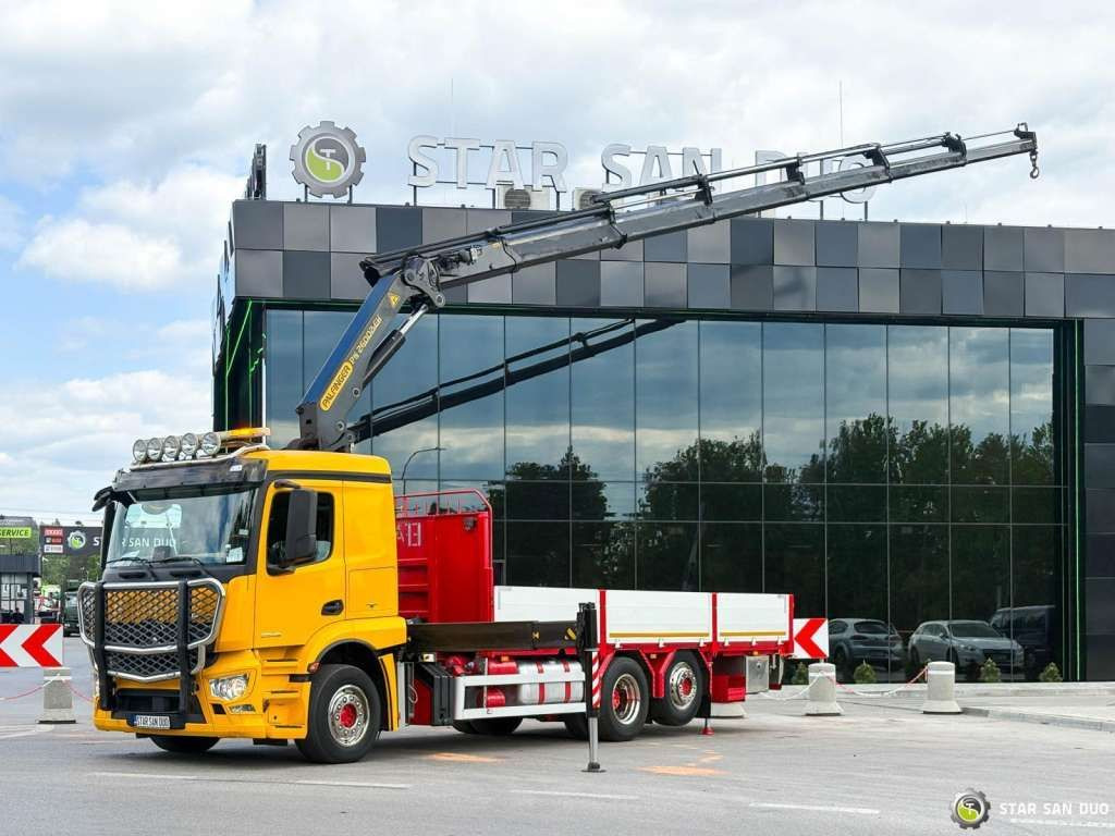 Mercedes-Benz ACTROS 2543 6x2 PalfingerPK 26002 EH Crane - Camion grue: photos 3 Mercedes-Benz ACTROS 2543 6x2 PalfingerPK 26002 EH Crane - Camion grue: photos 3