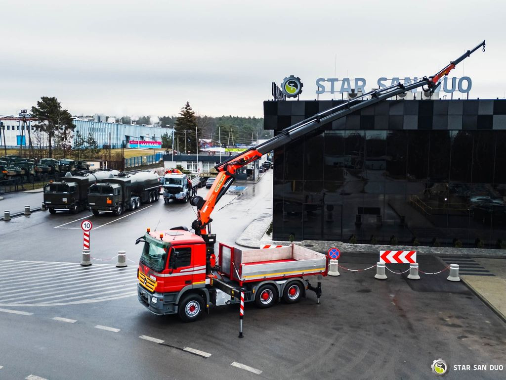 Mercedes-Benz ACTROS 2648 6x4 PALFINGER PK 29002 EURO 5 JIB - Camion grue, Camion plateau: photos 5 Mercedes-Benz ACTROS 2648 6x4 PALFINGER PK 29002 EURO 5 JIB - Camion grue, Camion plateau: photos 5