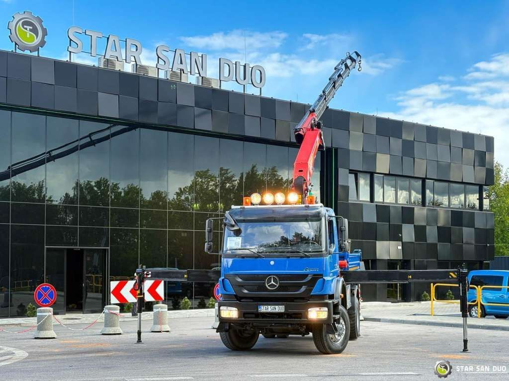 Mercedes-Benz AXOR 1833 4x4 Palfinger PK 22002 EH Crane Winch - Camion benne: photos 3 Mercedes-Benz AXOR 1833 4x4 Palfinger PK 22002 EH Crane Winch - Camion benne: photos 3