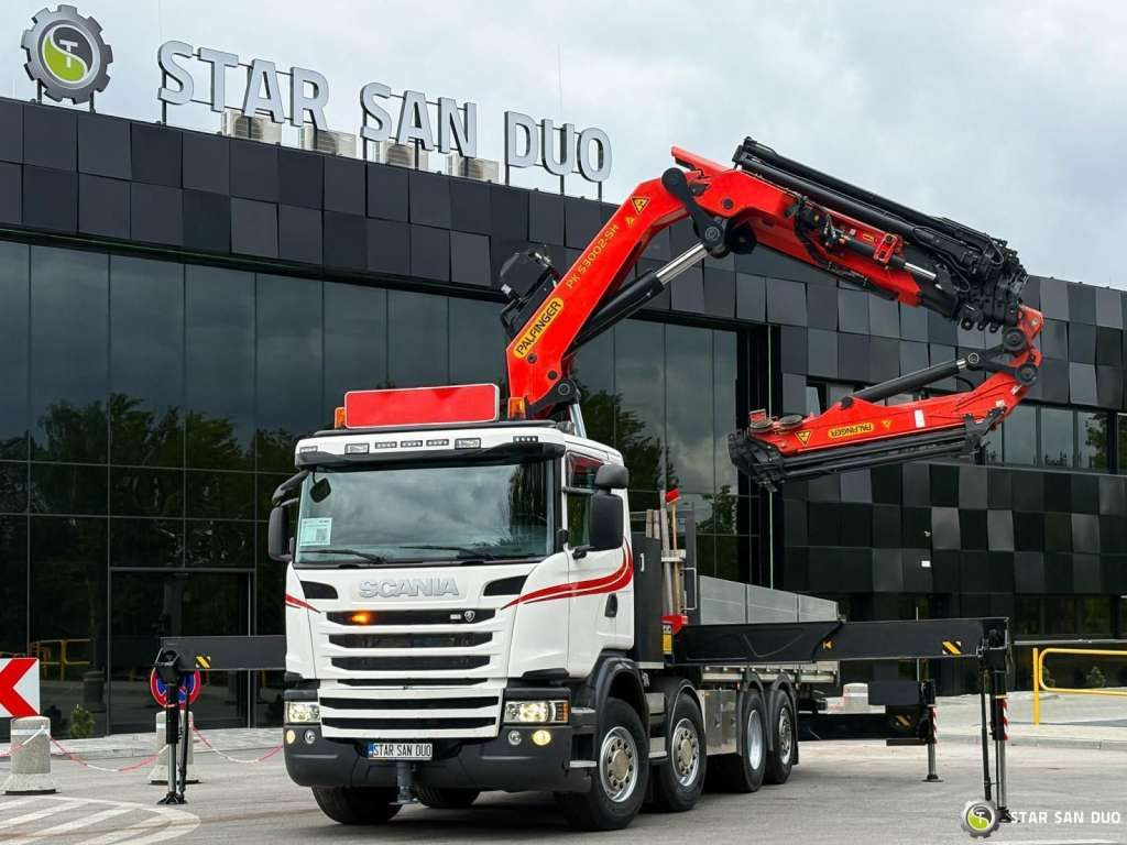 Scania G480 8x2 PALFINGER PK 53002 SH FlyJIB LowMileag - Camion grue: photos 5 Scania G480 8x2 PALFINGER PK 53002 SH FlyJIB LowMileag - Camion grue: photos 5