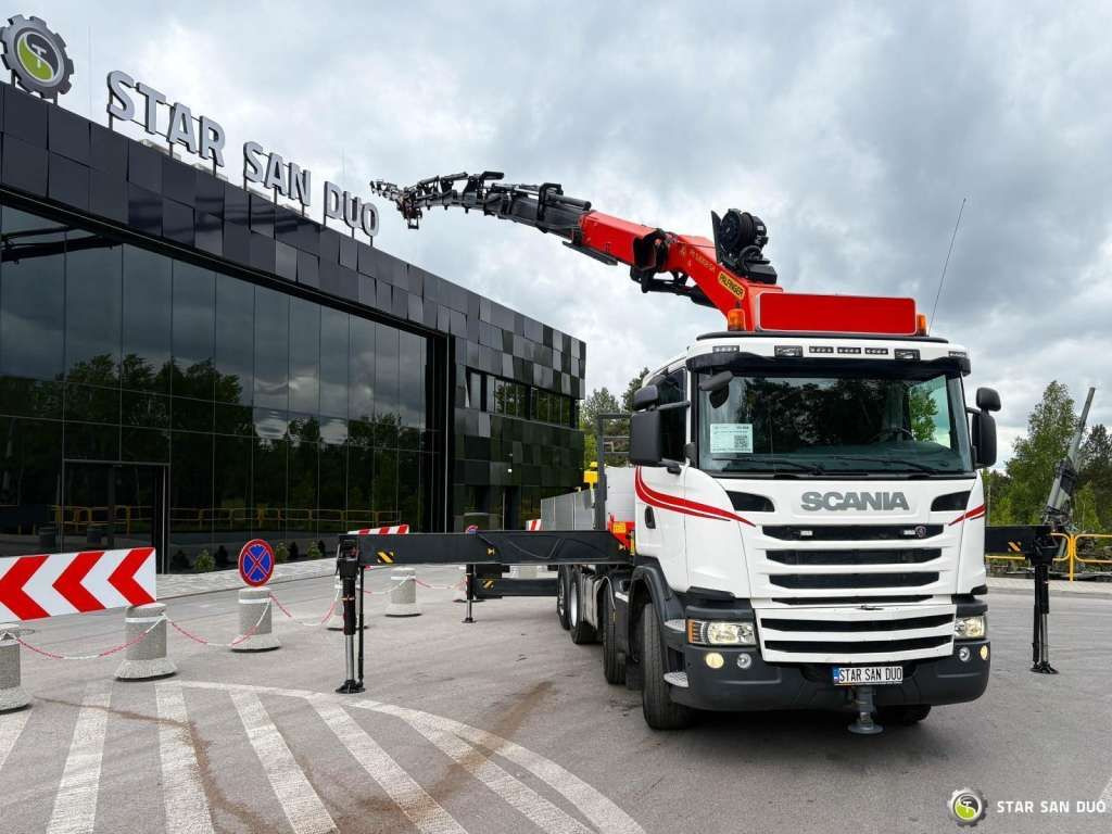 Scania G480 8x2 PALFINGER PK 53002 SH FlyJIB LowMileag - Camion grue: photos 3 Scania G480 8x2 PALFINGER PK 53002 SH FlyJIB LowMileag - Camion grue: photos 3