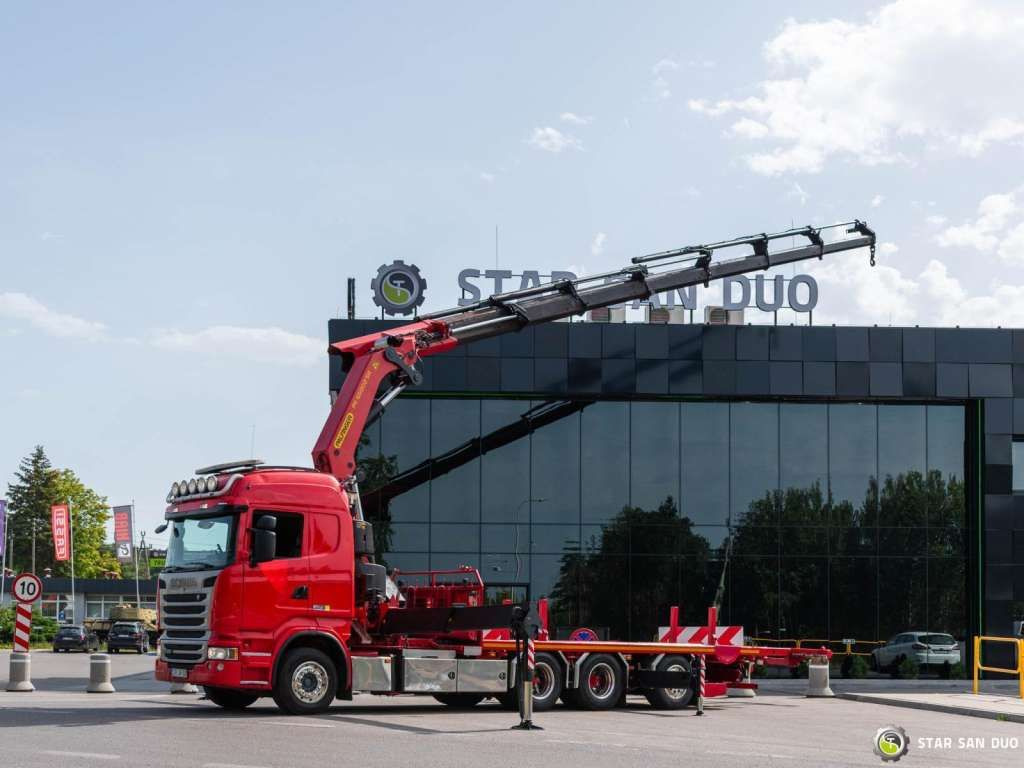 Scania R450 8x4 Palfinger PK 65002 SH HDS Crane - Camion grue: photos 4 Scania R450 8x4 Palfinger PK 65002 SH HDS Crane - Camion grue: photos 4