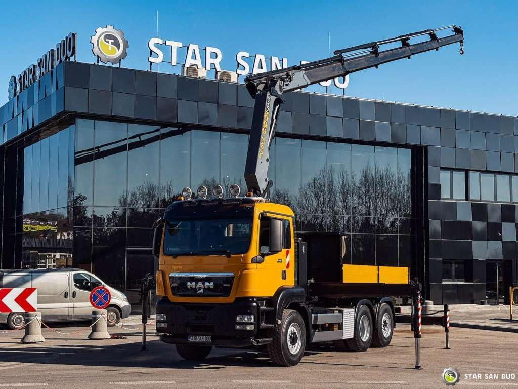 MAN TGS 28.480 6x4x4 H PALFINGER PK 29002 CRANE 5th - Tracteur routier: photos 1 MAN TGS 28.480 6x4x4 H PALFINGER PK 29002 CRANE 5th - Tracteur routier: photos 1