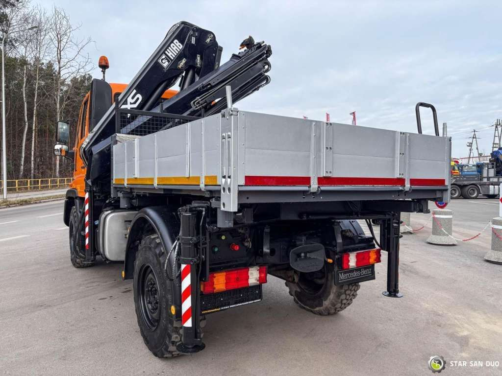 Camion grue, Camion plateau Unimog Mercedes-Benz UNIMOG U300 4x4 HIAB 122 D-3 CRANE Unimog Mercedes-Benz UNIMOG U300 4x4 HIAB 122 D-3 CRANE: photos 13