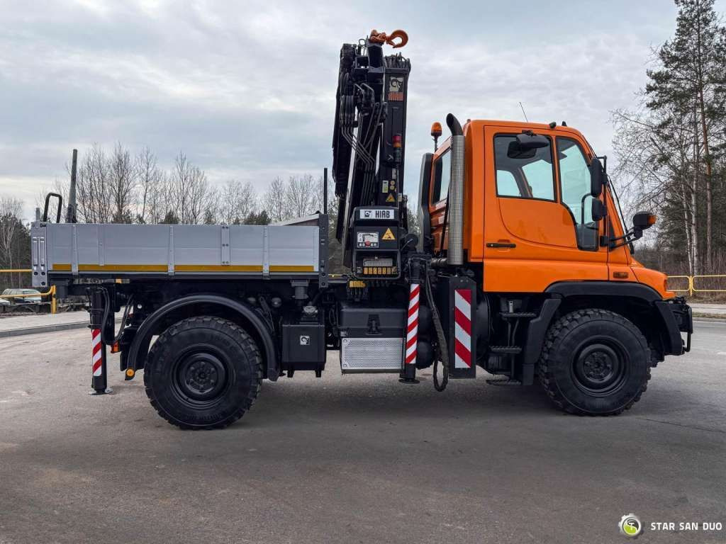 Camion grue, Camion plateau Unimog Mercedes-Benz UNIMOG U300 4x4 HIAB 122 D-3 CRANE Unimog Mercedes-Benz UNIMOG U300 4x4 HIAB 122 D-3 CRANE: photos 17