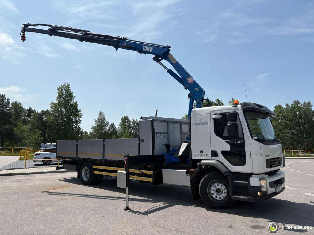 Volvo FE 240 4x2 HMF 1560 K3 HDS Rotator Crane Kran - Camion grue: photos 2 Volvo FE 240 4x2 HMF 1560 K3 HDS Rotator Crane Kran - Camion grue: photos 2