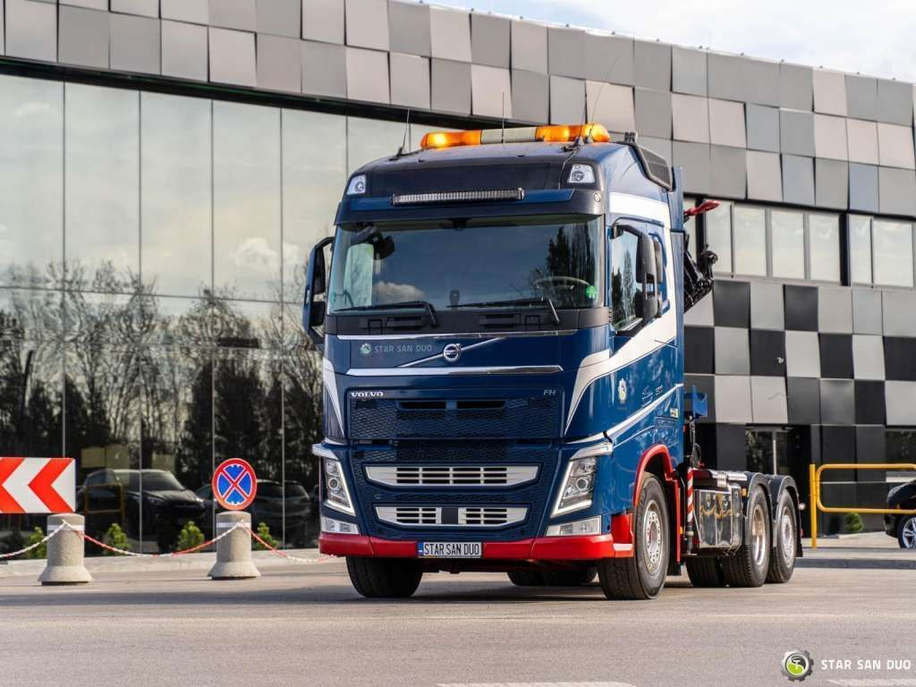 Volvo FH 500 6x2 HMF 3220-K5 HDS Crane Euro 6 - Camion grue, Tracteur routier: photos 5 Volvo FH 500 6x2 HMF 3220-K5 HDS Crane Euro 6 - Camion grue, Tracteur routier: photos 5