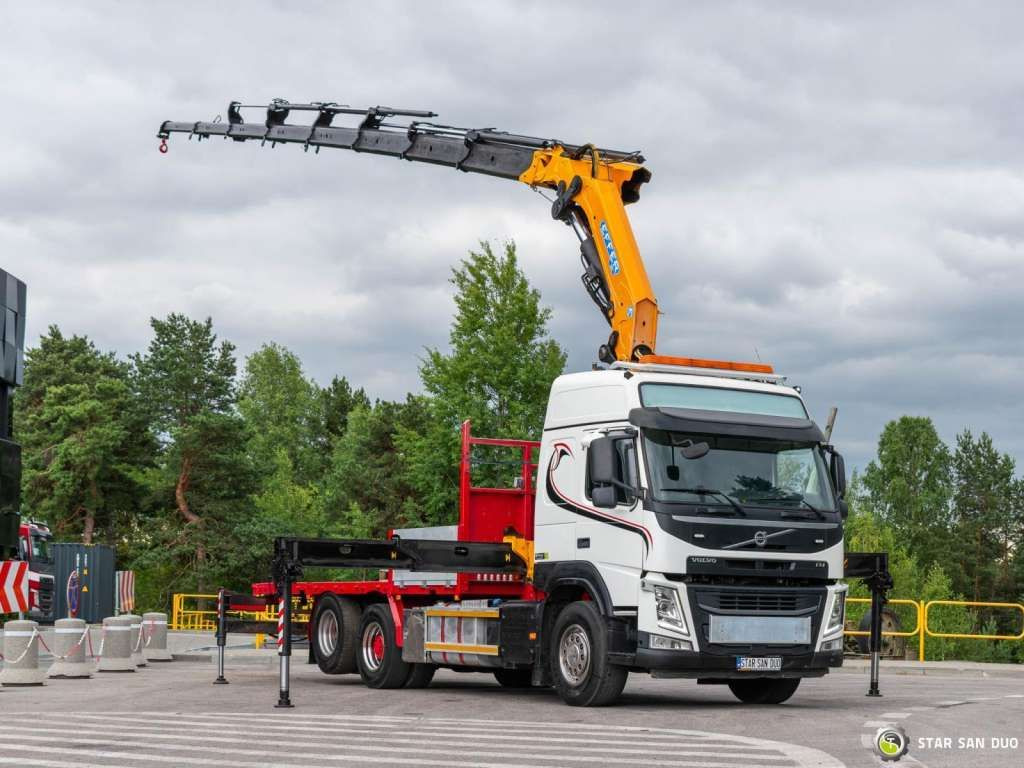 Volvo FM 450 6x2 EFFER 395/8S Euro 6 Crane Winch - Camion grue: photos 1 Volvo FM 450 6x2 EFFER 395/8S Euro 6 Crane Winch - Camion grue: photos 1
