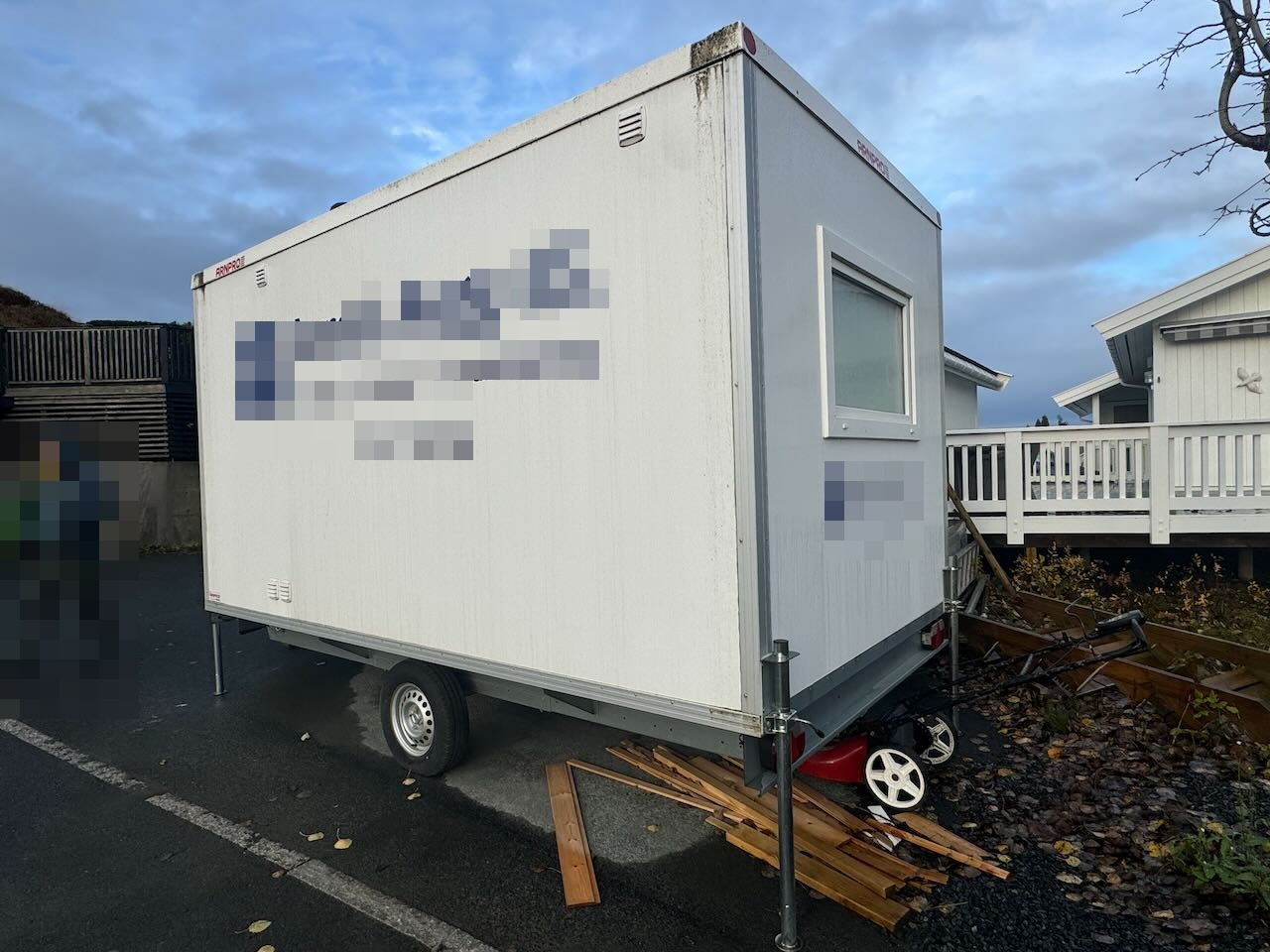 Arnpro Arbeidsbrakke - Conteneur comme habitat, Remorque: photos 4 Arnpro Arbeidsbrakke - Conteneur comme habitat, Remorque: photos 4