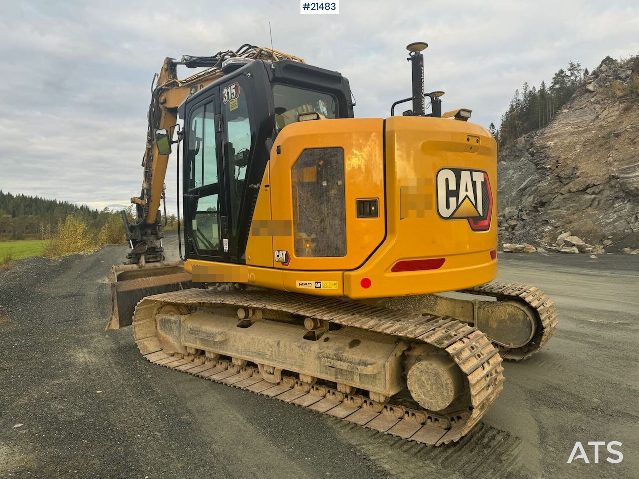 Caterpillar 315 - Pelle sur chenille: photos 5 Caterpillar 315 - Pelle sur chenille: photos 5