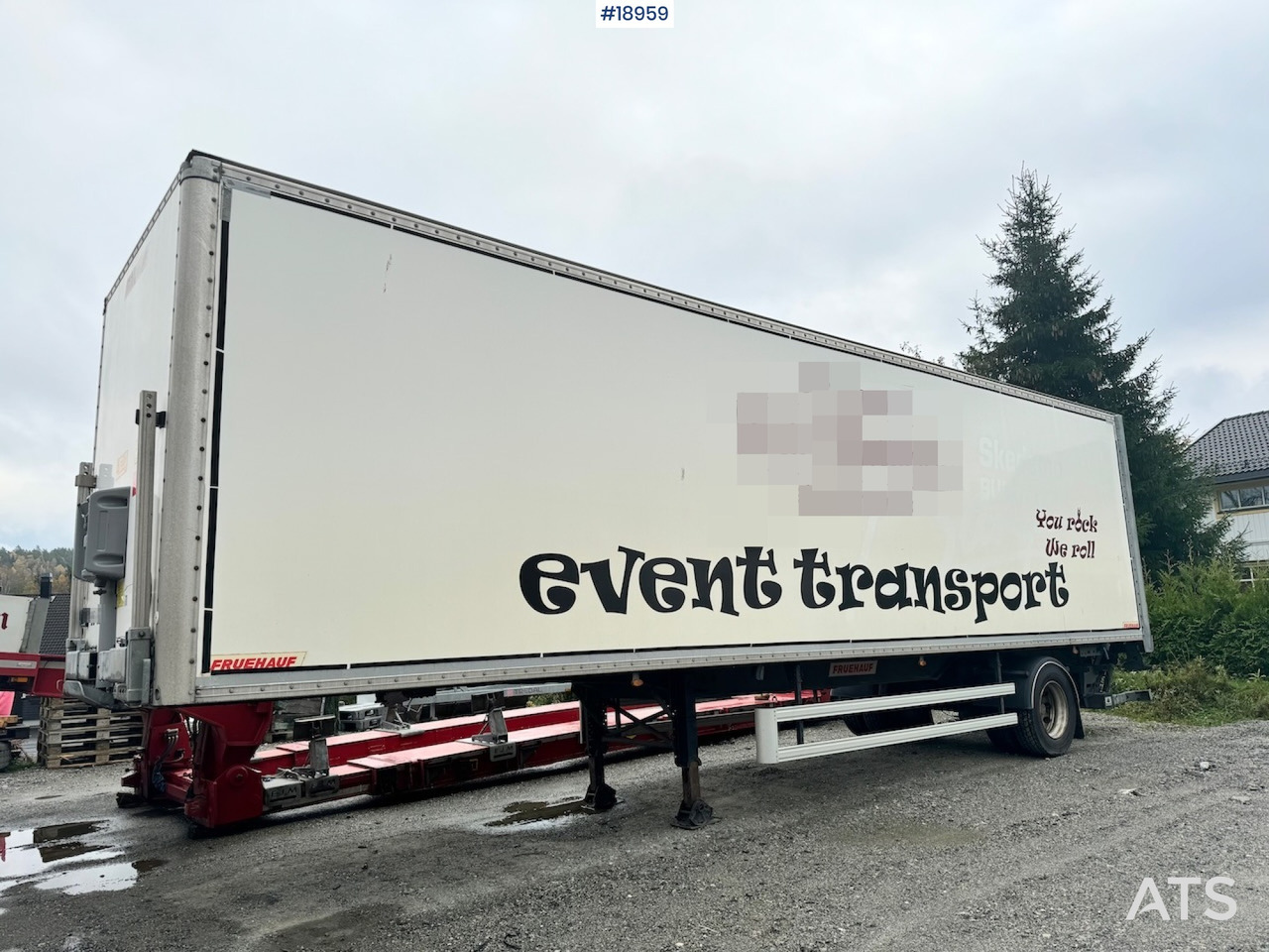 Fruehauf citysemi - Semi-remorque fourgon: photos 2 Fruehauf citysemi - Semi-remorque fourgon: photos 2