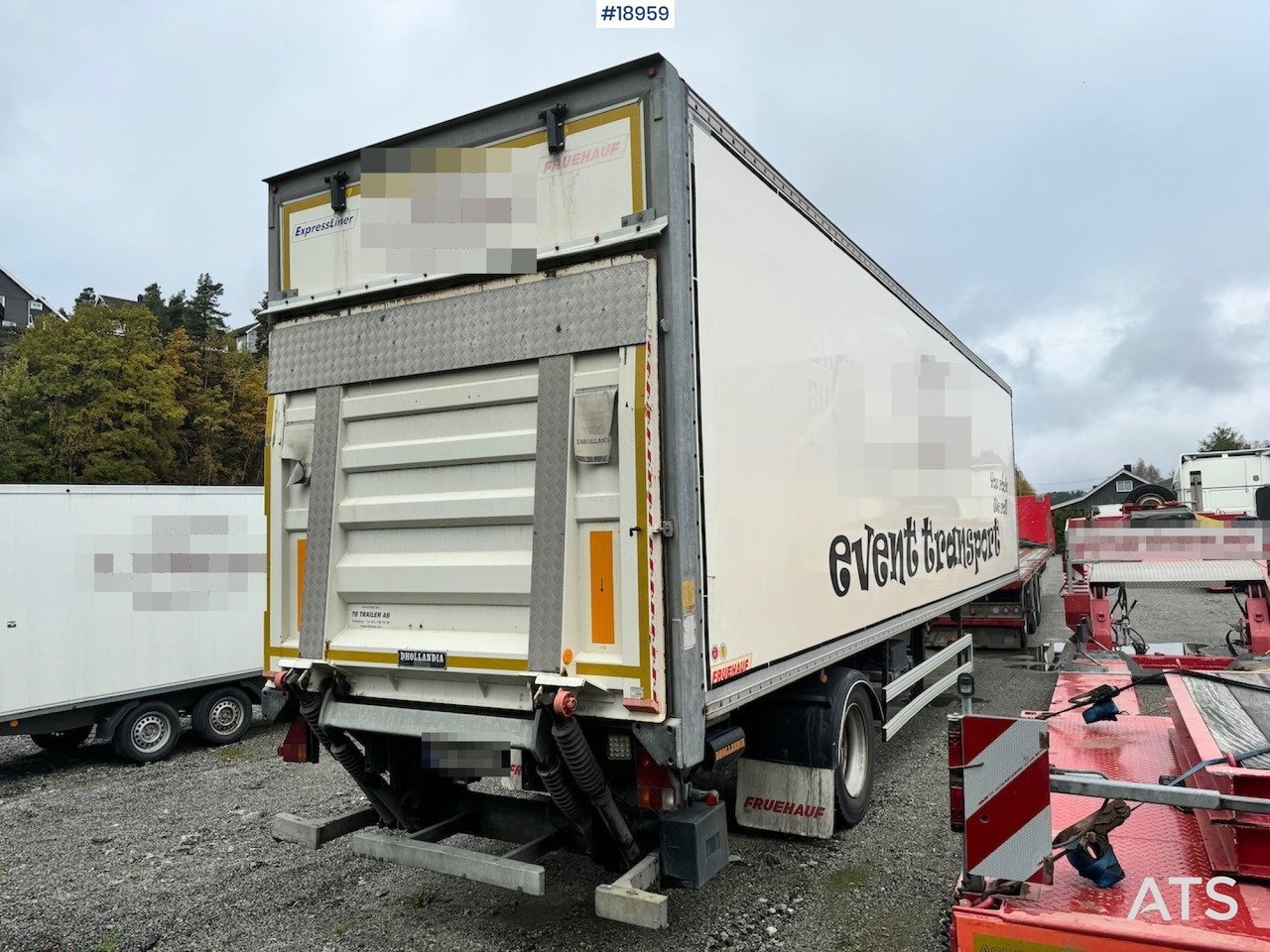 Fruehauf citysemi - Semi-remorque fourgon: photos 5 Fruehauf citysemi - Semi-remorque fourgon: photos 5