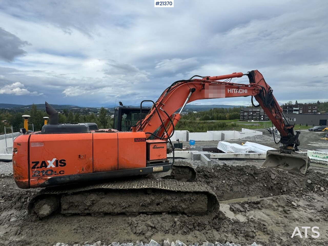 Hitachi ZX210LC-5B Beltegraver m/ tilt, skuffe og GPS. - Pelle sur chenille: photos 4 Hitachi ZX210LC-5B Beltegraver m/ tilt, skuffe og GPS. - Pelle sur chenille: photos 4