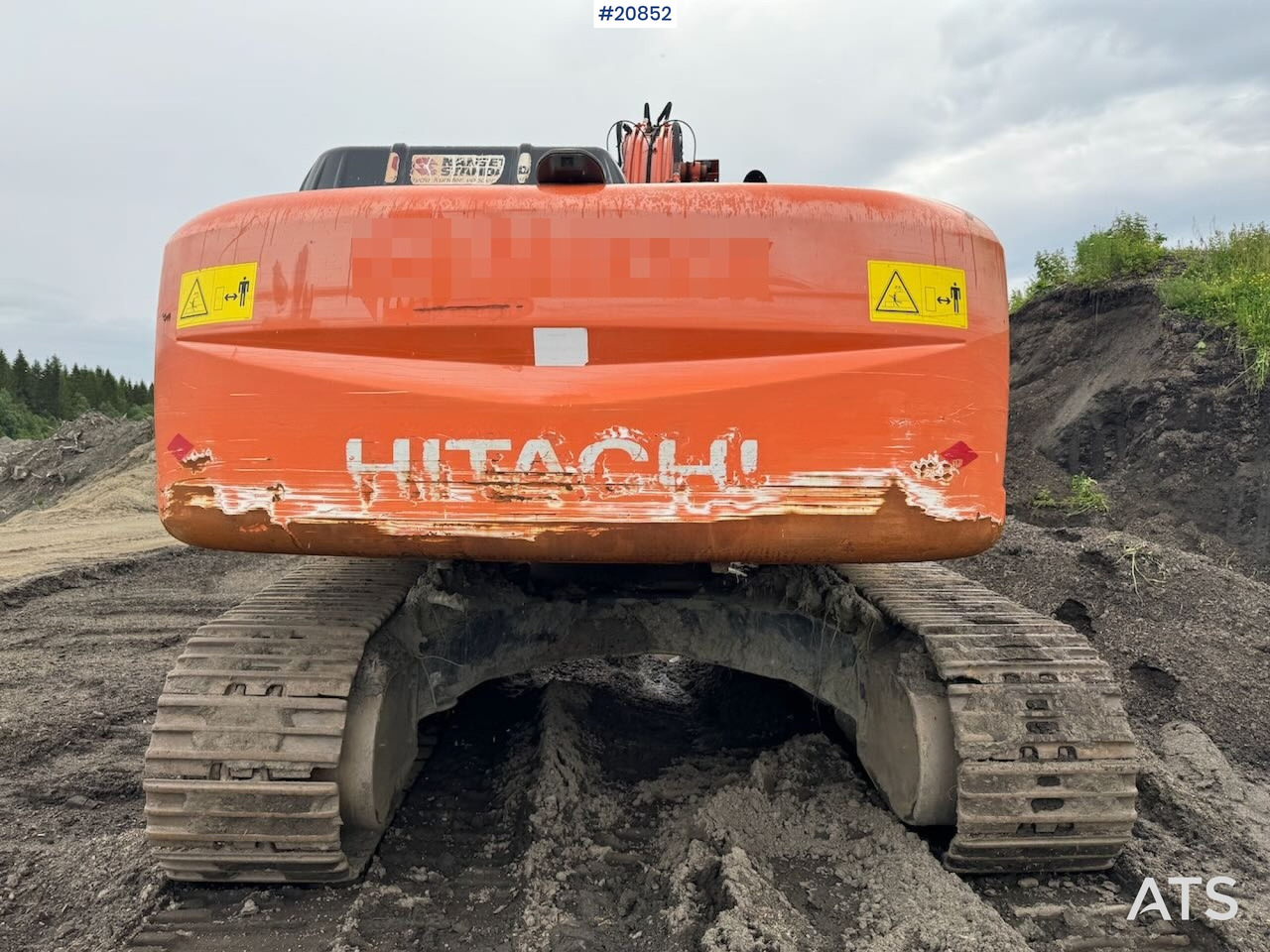 Pelle sur chenille Hitachi ZX280LC-3: photos 7