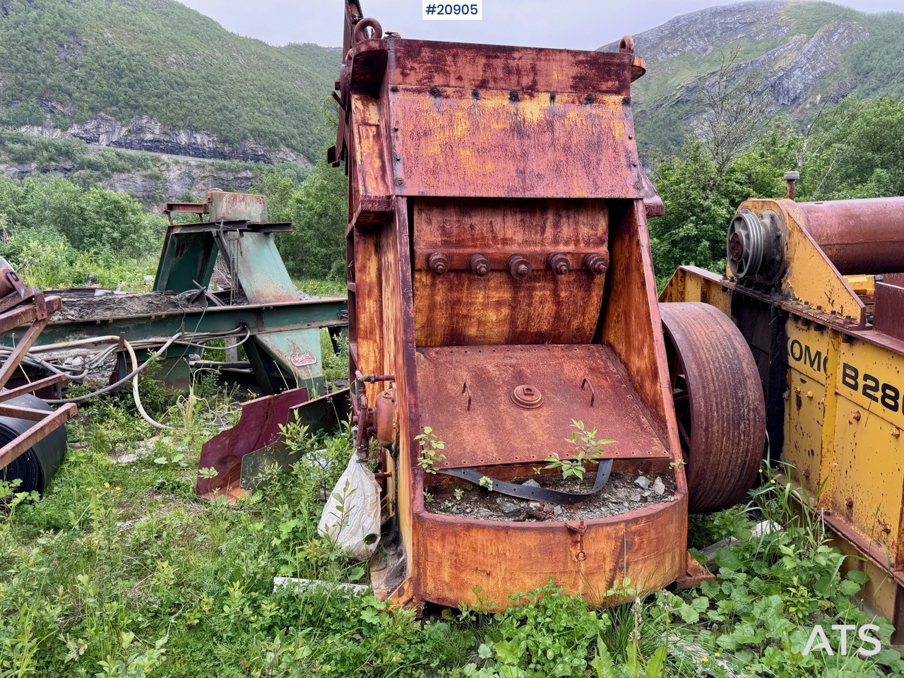 Concasseur à mâchoires KUE-KEN kjeftknuser: photos 6 Concasseur à mâchoires KUE-KEN kjeftknuser: photos 6