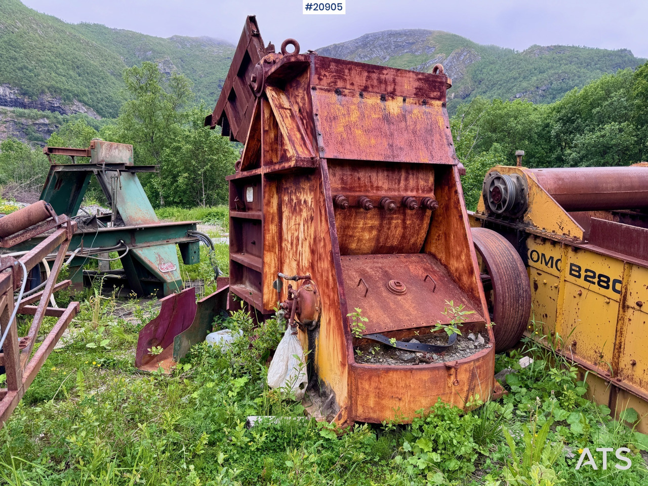 Concasseur à mâchoires KUE-KEN kjeftknuser: photos 7 Concasseur à mâchoires KUE-KEN kjeftknuser: photos 7