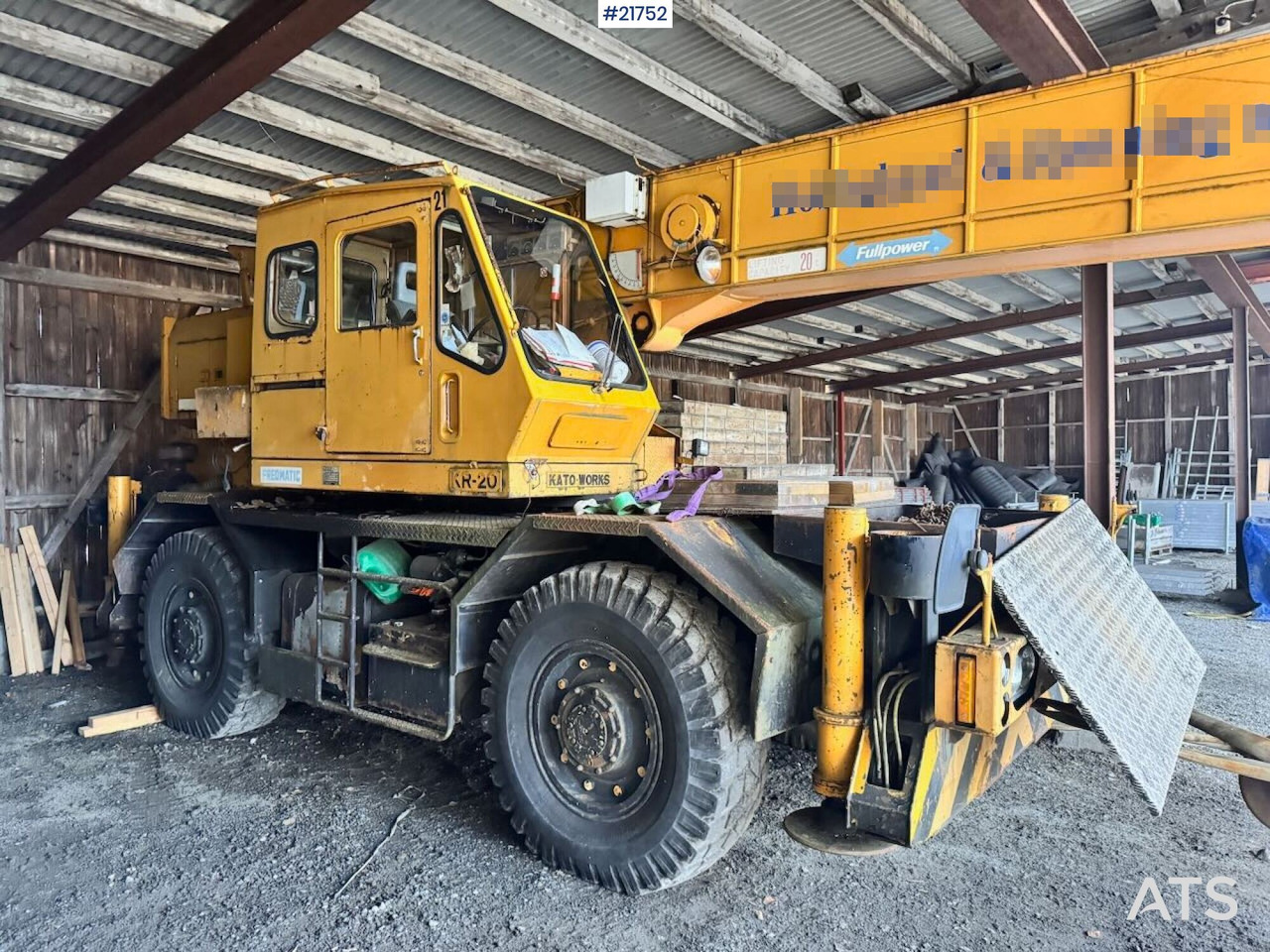 Kato KR-20 - Grue mobile: photos 4 Kato KR-20 - Grue mobile: photos 4